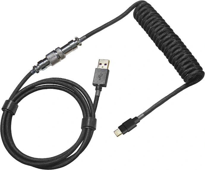 Coiled Keyboard Cable