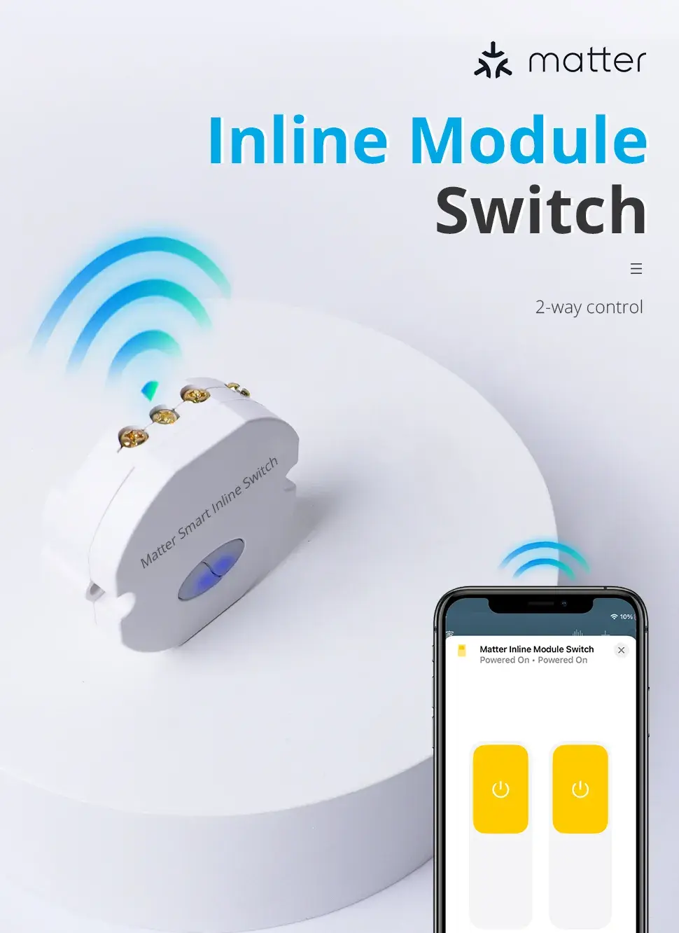 Zemismart Matter over WiFi Smart Light Switch