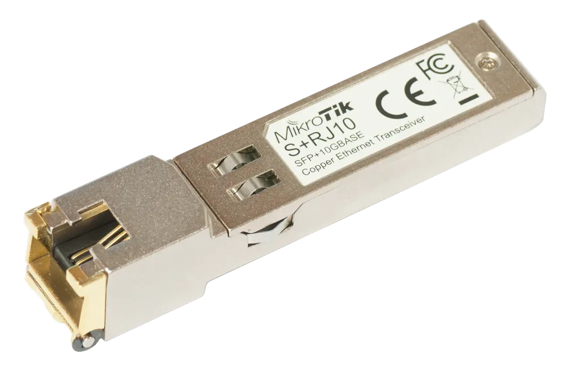 6-Speed RJ-45 Module for Up to 10 Gbps