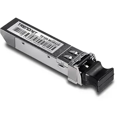 [TE100-MGBS20] Trendnet 100Base-FX SFP Single-Mode LC Module (20 km) 