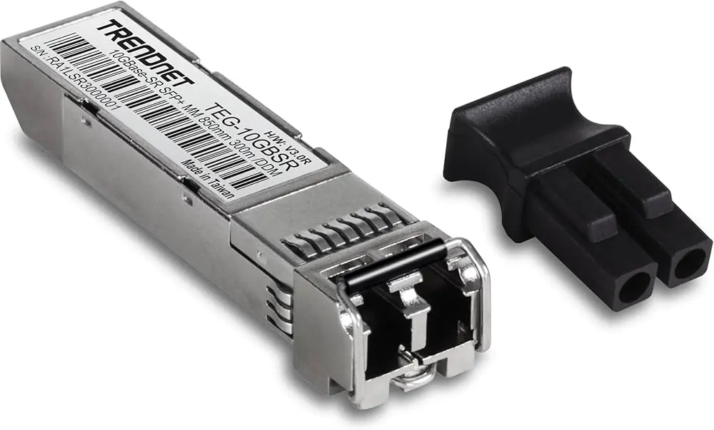TRENDnet 10GBASE-SR SFP+ Multi Mode LC Module 550 m (1,804 feet) with DDM