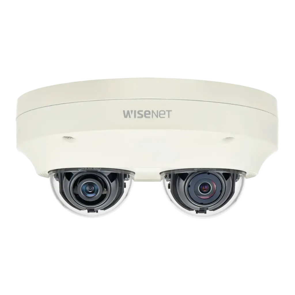 Wisenet Multi directional Lens changeable 2M/5M x 2 fixed 1 IP PNM-7000VD