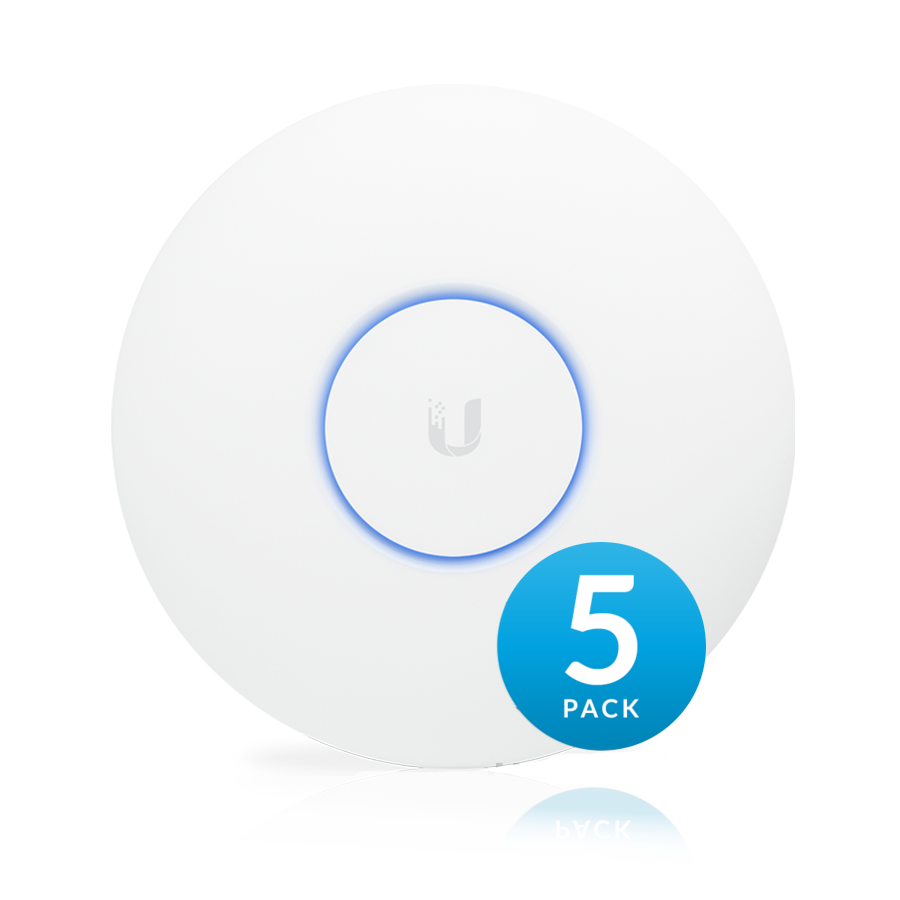 5 قطع موزع مقوي شبكة جيجا Ubiquiti UniFi AC Pro 5-pack POE Not Included uap-ac-pro