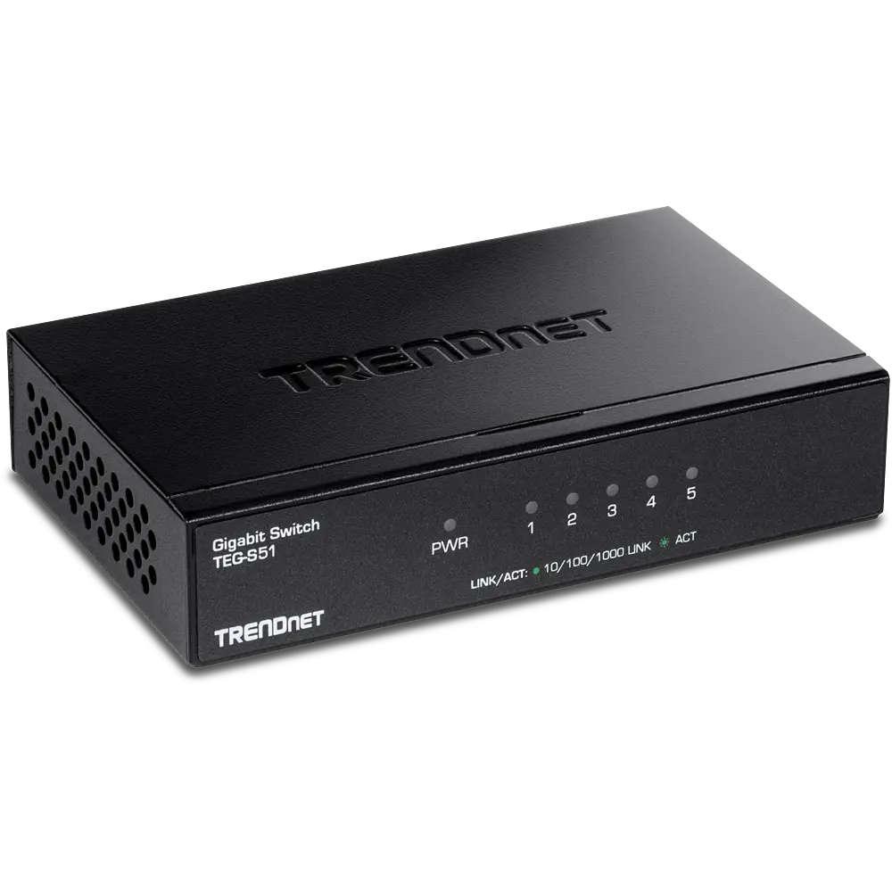 [TEG-S51] TRENDnet 5-Port Gigabit Desktop Switch