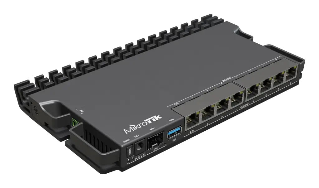 [RB5009UPr+S+IN] MikroTik RB5009UPr+S+in 1.4GHz 1GB 7xGb 1x2.5Gb 1xSFP+ Router