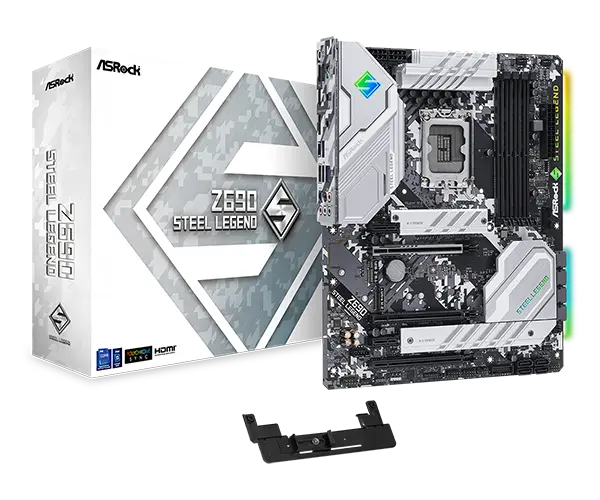 [90-MXBH00-A0UAYZ] ASRock Intel Z690 Steel Legend ATX Motherboard