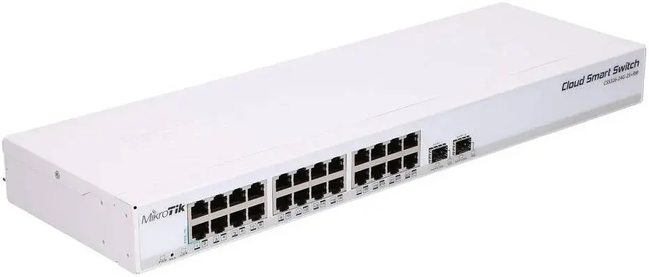 [CRS326-24G-2S+RM] MikroTik CRS326-24G-2S+RM Dual-Boot 24 port Gigabit Ethernet switch