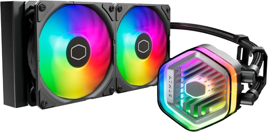 [MLX-D24M-A25PZ-R1] CoolerMaster MasterLiquid ML240 Atmos ARGB - Black