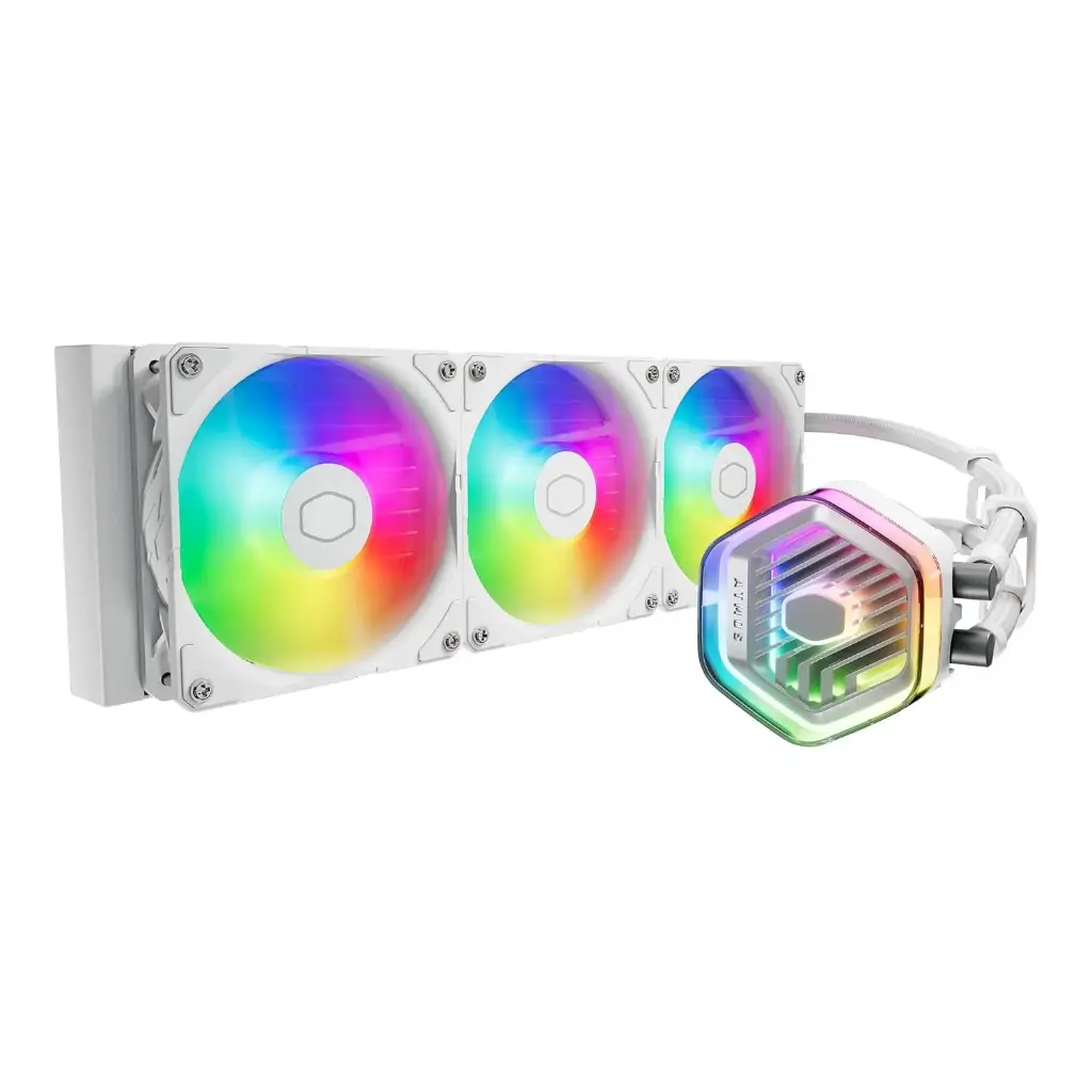 [MLX-D36M-A25PZ-RW] Cooler Master MasterLiquid ML360 Atmos ARGB White 