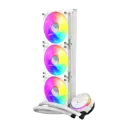 CoolerMaster MasterLiquid PL360 Flux  CPU Liquid Cooler -White