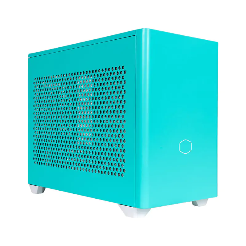 [MCB-NR200P-ACNN-S00] CoolerMaster MasterBox NR200P Mini ITX PC Case -Caribbean Blue