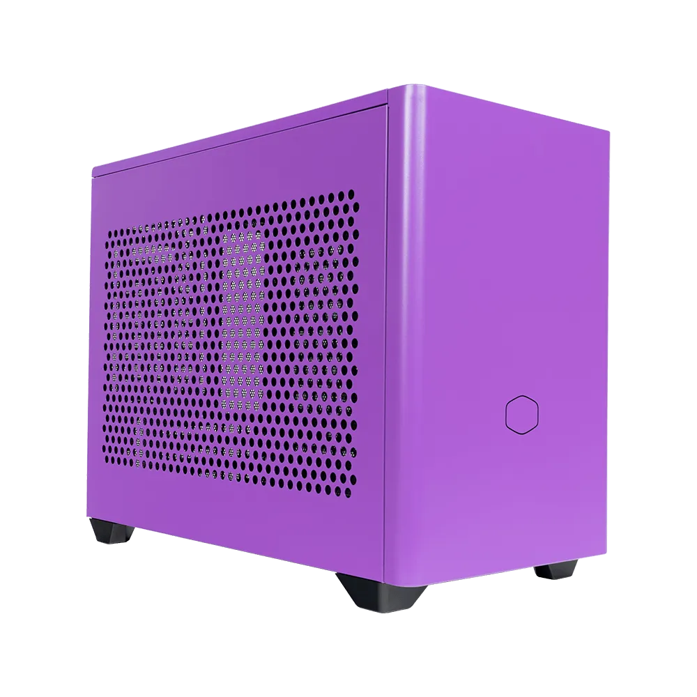[MCB-NR200P-PCNN-S00] CoolerMaster MasterBox NR200P Mini ITX PC Case - Nightshade Purple