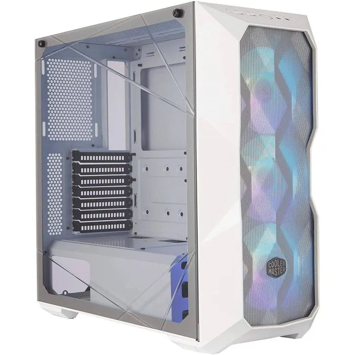 [MCB-D500D-WGNN-S01] CoolerMaster MasterBox TD500 Airflow ATX Mid-Tower- Mesh White