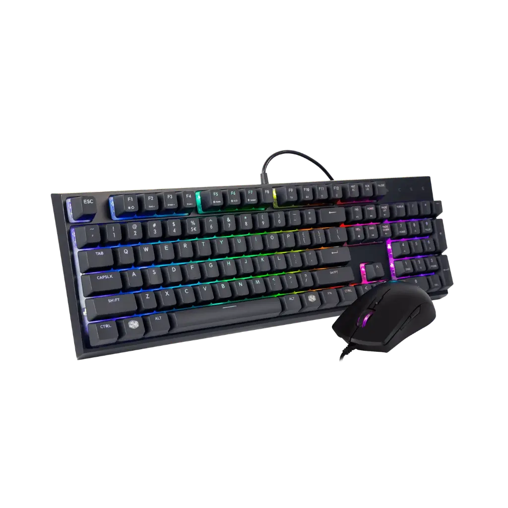 [MS-121-KKMF1-US] CoolerMaster MasterSet MS121 Gaming RGB Keyboard & Mouse
