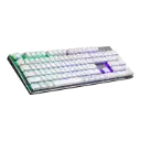 CoolerMaster SK653 Wireless White Mechanical Gaming Keyboard - Red Switches