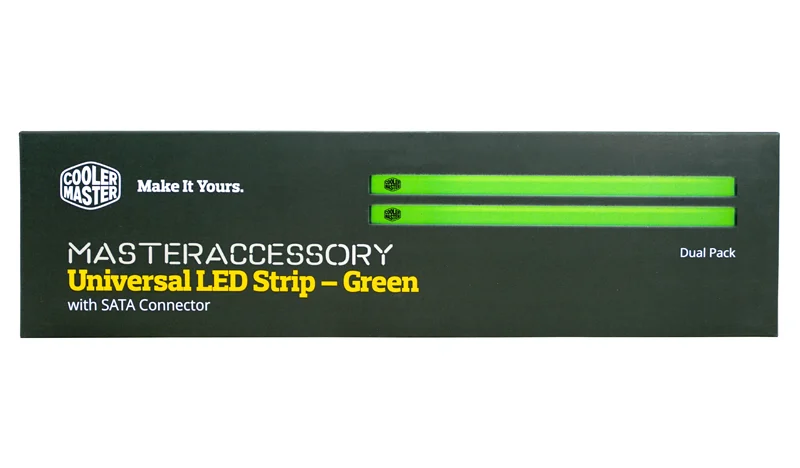 CoolerMaster Magnetic Universal Single Color LED Strip Green (SATA)