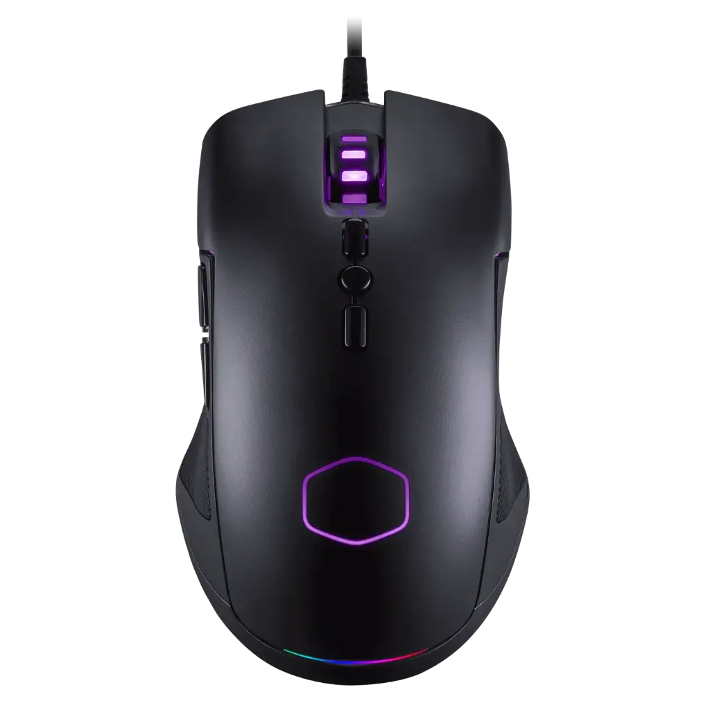 CoolerMaster CM310 Wired Optical RGB Gaming Mouse - Black 
