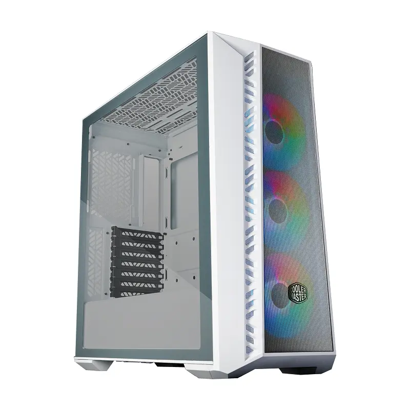 CoolerMaster MasterBox MB520 Mesh  ARGB White