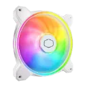 CoolerMaster MasterFan MF140 Halo2 Fan Duo-Ring ARGB Gen 2 LED Rings - White