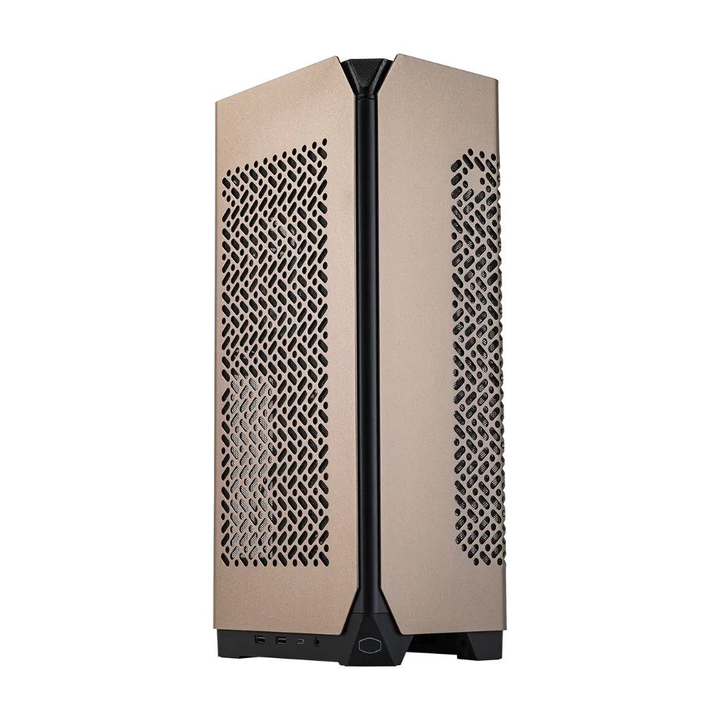 [NR100-ZNNN85-SL0] CoolerMaster NCORE 100 MAX Mini-ITX PC Case - Bronze