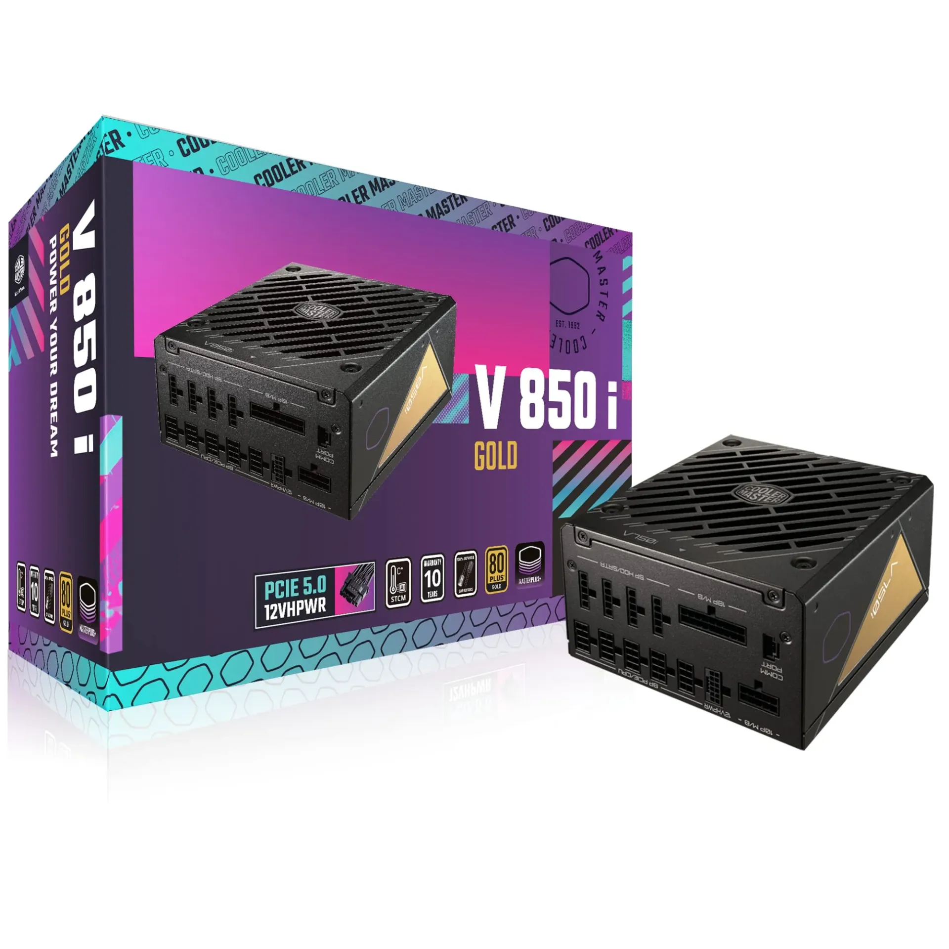 CoolerMaster V850 Gold i 850W ATX3.0 Fully Modular 80+Power Supply