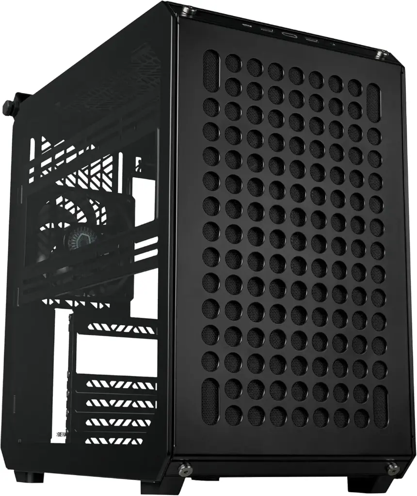 [Q500-KGNN-S00] CoolerMaster QUBE 500 Flatpack Mid-Tower ATX Gaming PC Case - Black