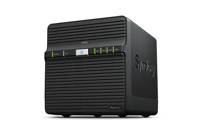 Synology 4 bay NAS DS420j (Diskless)1GB DDR4 