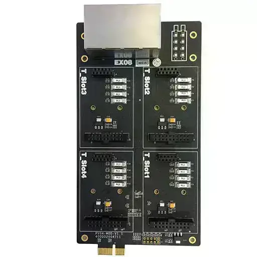 [YEASTAR-EX08] Yeastar EX08 Expansion Board - 8 RJ11 Ports for S100 and S300 