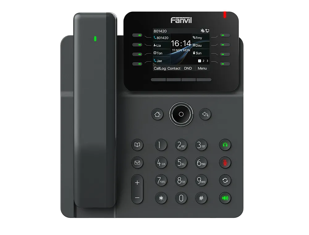 [V62-Pro] Fanvil V62 Pro Prime Business Dual Gigabit PoE IP Phone