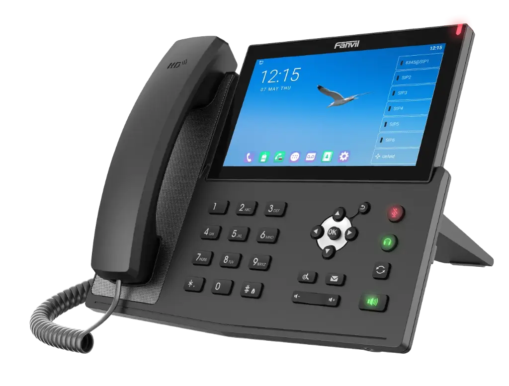 Fanvil X7A 20-Line Touchscreen Wi-Fi Android IP Phone 