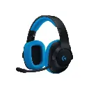 Logitech G233 Prodigy سماعات ألعاب سلكية - BLACK/CYAN - 3.5 MM