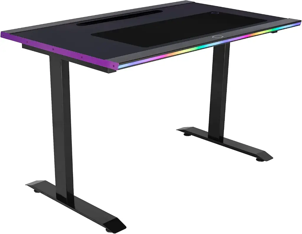 [CMI-GD120-PRA1] CoolerMaster GD120 ARGB PC Gaming Desk  Black & Purple