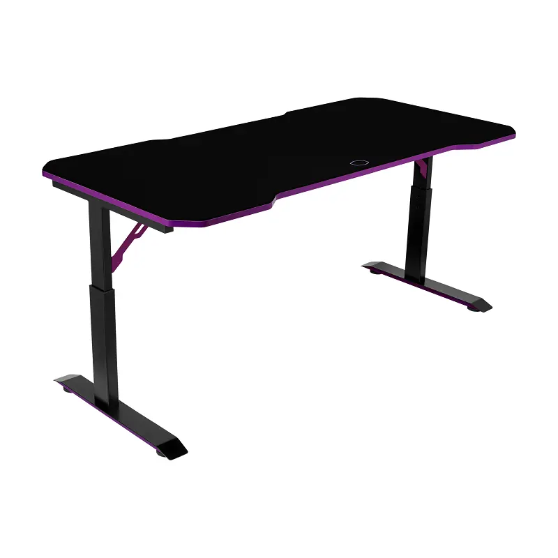 [CMI-GD160-PRV1] CoolerMaster GD160 Gaming Desk, Full-surface Water-resistant Mousepad Black & Purple