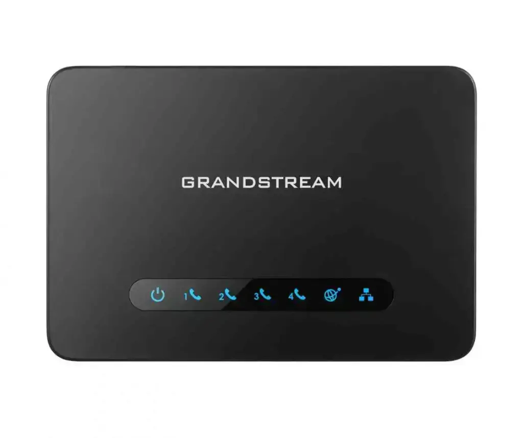 Grandstream GS-HT814 4 Port Ata with 4 Fxs Ports and Gigabit Nat Router Voip Phone and Device