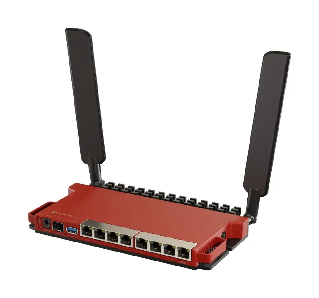 Mikrotik Wireless Router with 2.4 GHz ax dual-chain wireless (L009UiGS-2HaxD-IN)