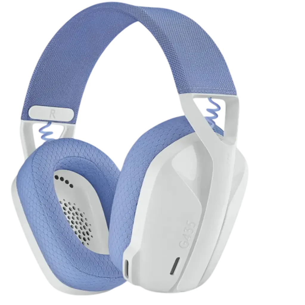 Logitech G435 Wireless Gaming Headset - White