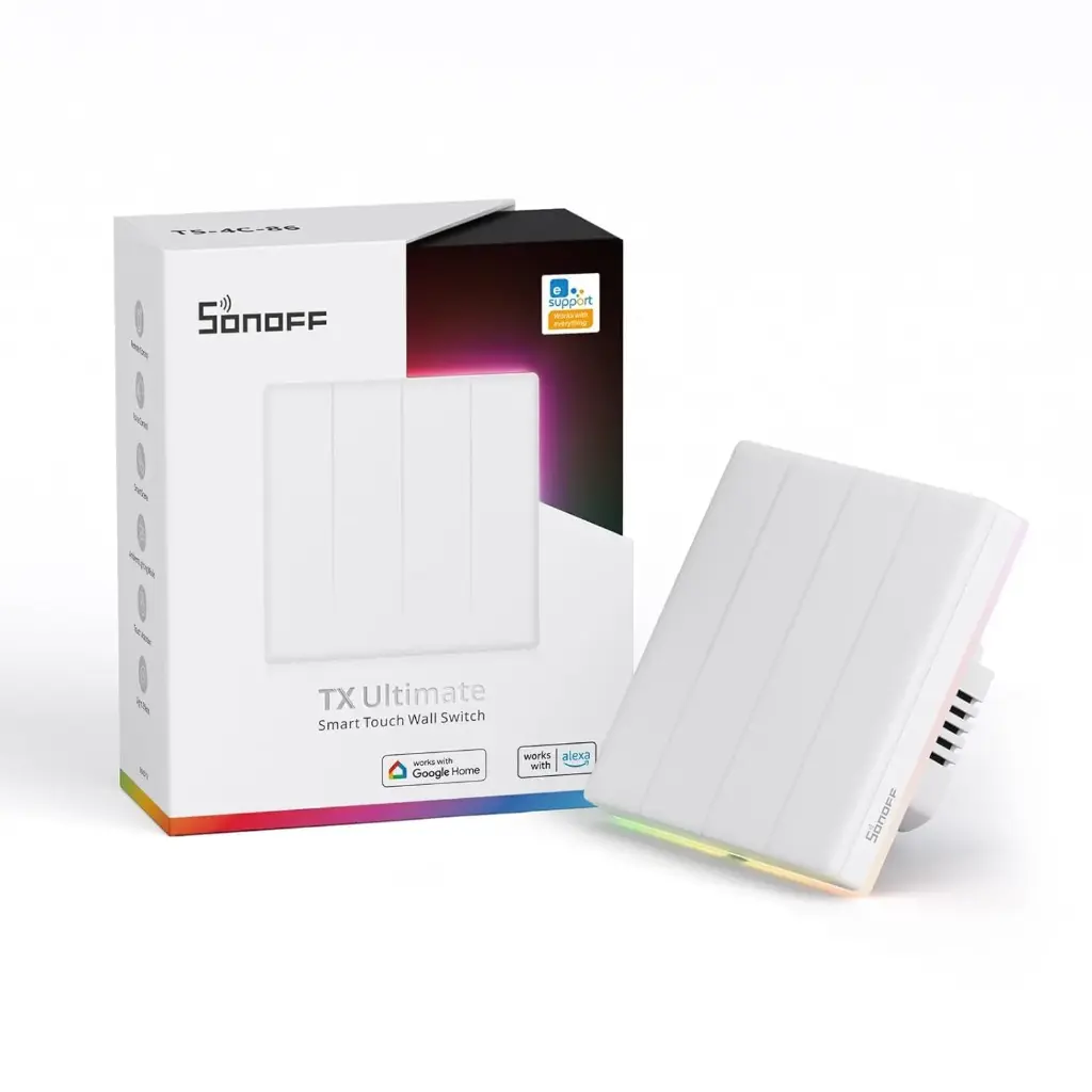 [T5-4C-86] Sonoff TX Ultimate 4 Gang Smart wall switch -T5-4C-86