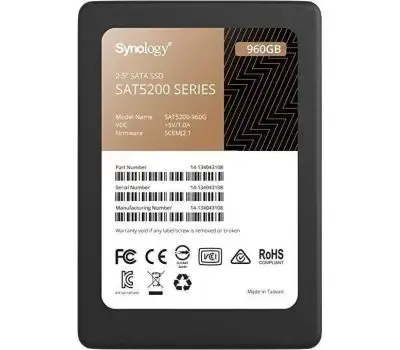 [SAT5200-960G] Synology 2.5" SATAIII SSD SAT5200 960GB