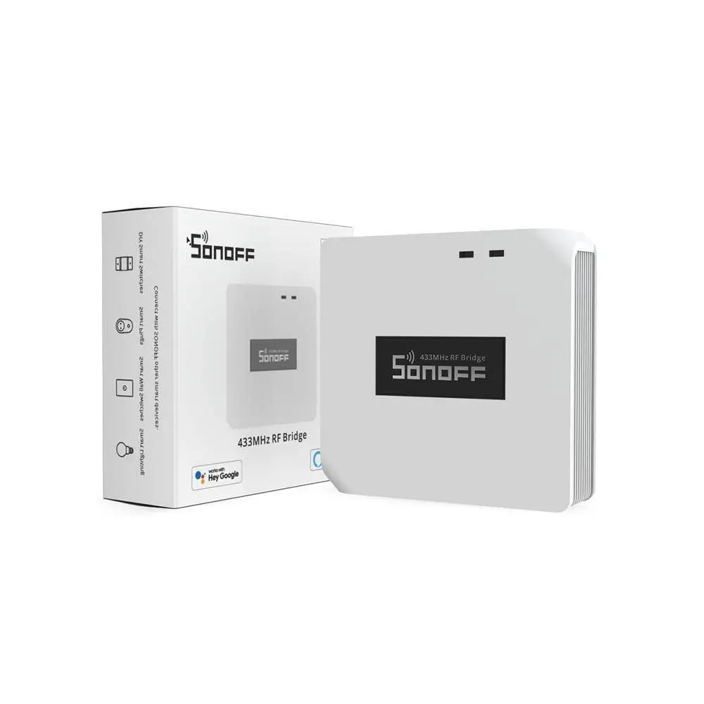 [6920075776560] Sonoff RF BridgeR2 433MHz with DW2 PIR3 Door Window Motion Sensor Voice Control