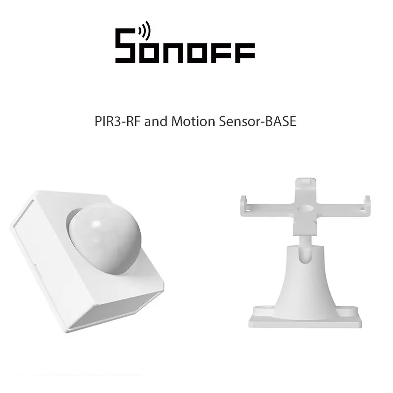 SONOFF PIR3-RF – 433MHZ RF PIR motion sensor + BASE
