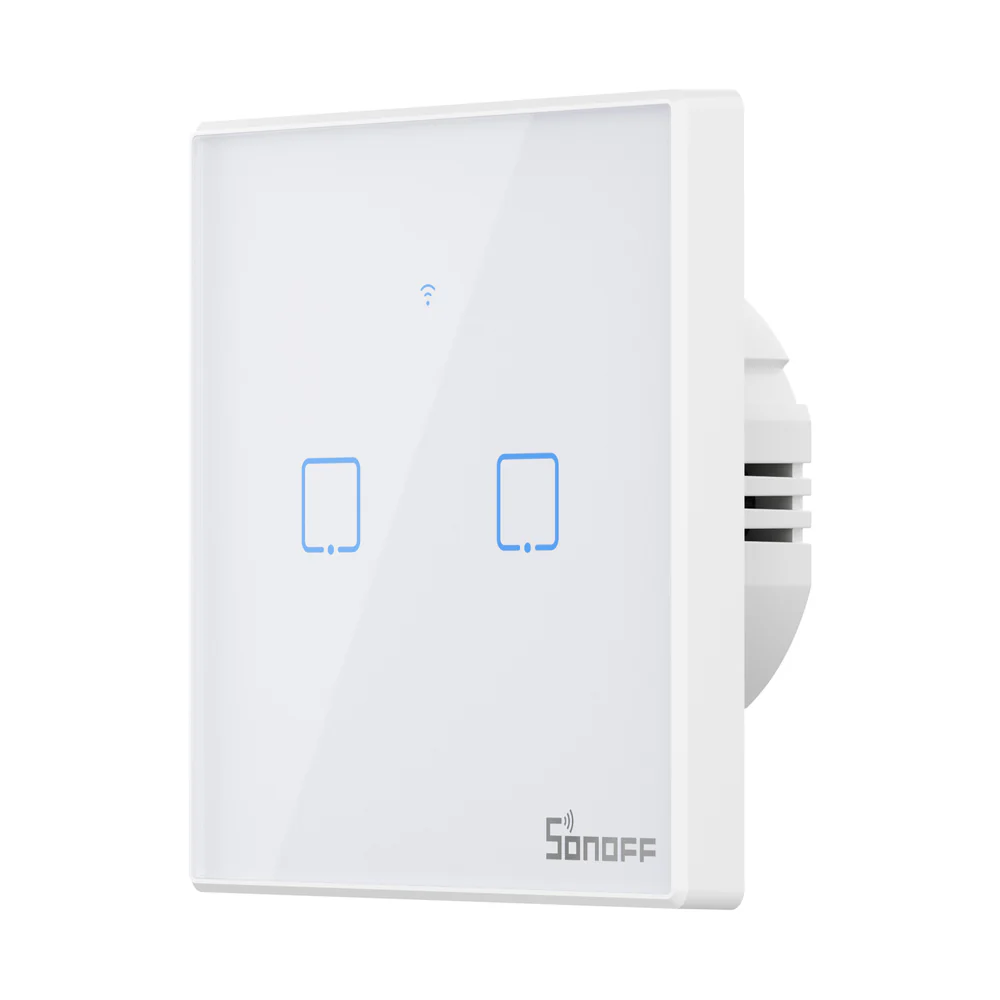 مفتاح كهربائي ذكي SONOFF Smart Switch T2UK2C-TX Creative Wired & Wireless WIFI