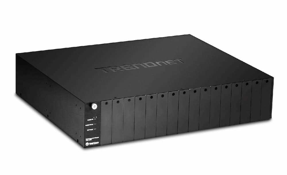 [TFC-1600] TRENDnet TFC-1600 16-Bay Fiber Converter Chassis System