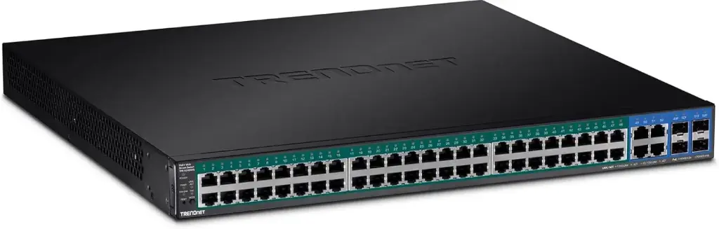[TPE-5240WS] TRENDnet 52-Port Gigabit Web Smart PoE+ Switch