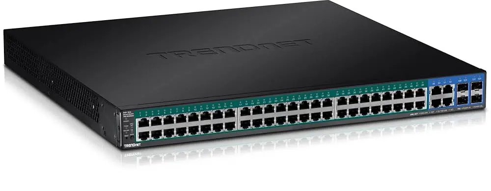 [TPE-5048WS] TRENDnet 52-PORT GIGABIT WEB SMART POE+ SWITCH