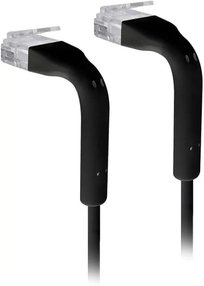 Ubiquiti UniFi Ethernet Patch Cable Black - 0.1m 