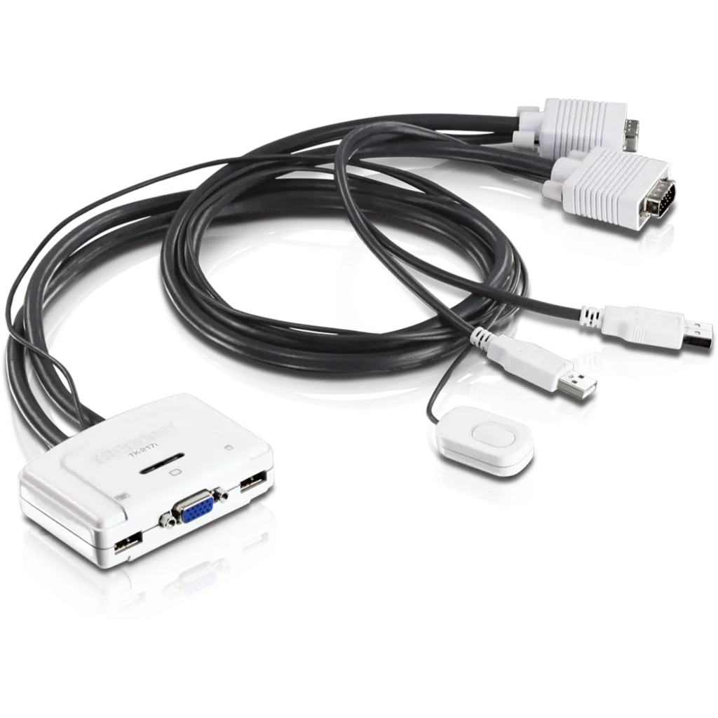 [TK-217I] TRENDnet TK-217i-2-Port USB KVM Switch