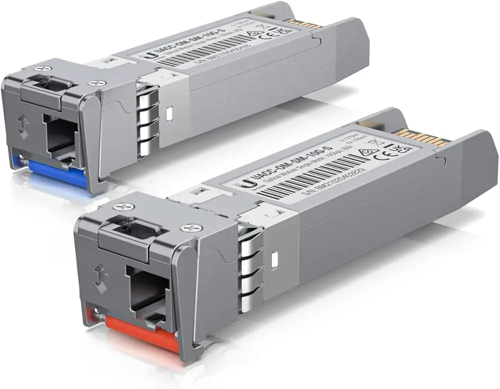 Ubiquiti UACC-OM-SM-10G-S-2 Single-mode Optical Module 10G 2-Pack