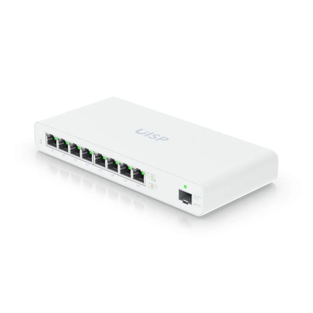 Ubiquiti Networks UISP 8-Port Gigabit PoE Compliant Managed Network Switch