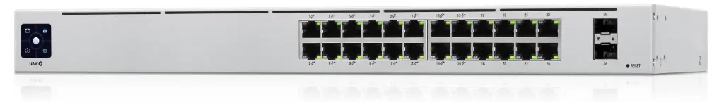 Ubiquiti UniFi 24-Port PoE Switch (USW-24-POE) سويتش مخرج 24 بورت