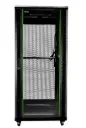 UniFlex Floor Standing Rack 42U 800*1000mm with 4-fans, side locks and vertical cable managment 
